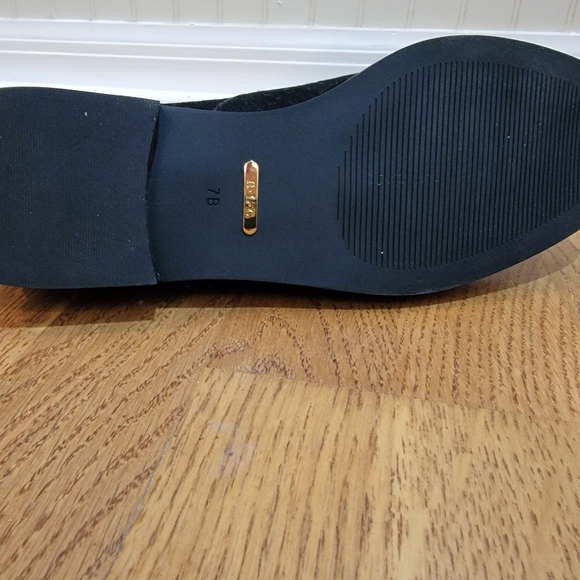 Ralph Lauren suede black oxfords women's size 7 Never worn - Picture 4 of 9